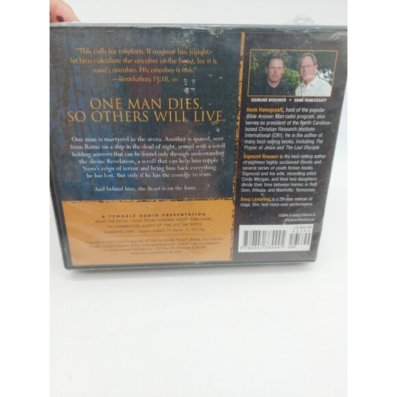 The Last Sacrifice by Hank Hanegraaff and Sigmund Brouwer 2005 CD audiobook - Picture 2 of 5